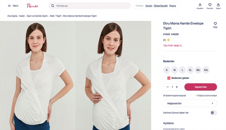 Penti sezon sonu ürünlerde yüzde 50’yi aşan indirim fırsatları penti.com.tr’de! İşte 15 Eylül 2022 Penti fiyat listesi