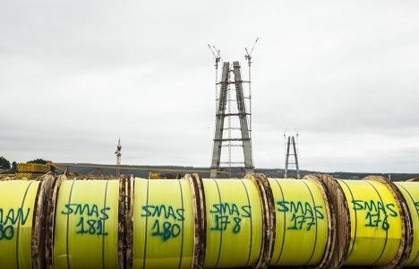 3. köprü inşaatından son durum fotoğrafları!