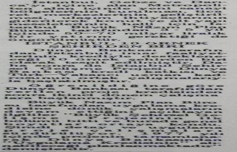 1975 yılında Dünya Bankası kredi için İstanbul u örnek şehir seçmiş!