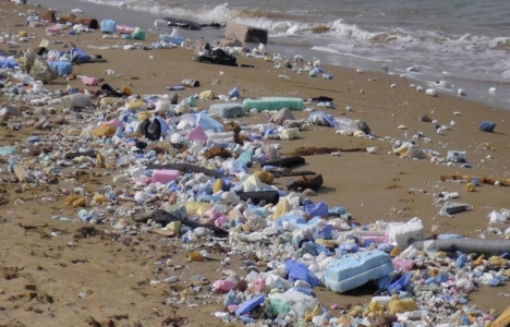 Kilyos Sahili inşaat atıklarıyla doldu!