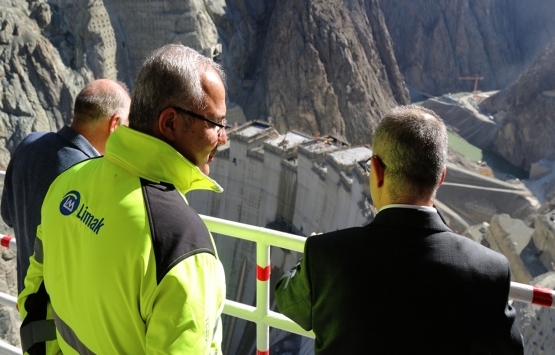 Yusufeli Barajı inşaatının yüzde 76 sı tamamlandı!