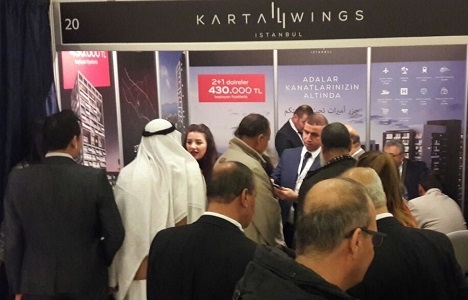 Türk–Arap Gayrimenkul ve Proje Fuarı'nda Kartal Wings'e yoğun ilgi!