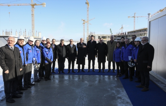 Murat Kurum, Yargıtay binası inşaatını inceledi!