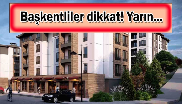 TOKİ'den Ankara'ya bir yeni proje daha geliyor! 50 konut ve 6 dükkanı kaçırmayın!