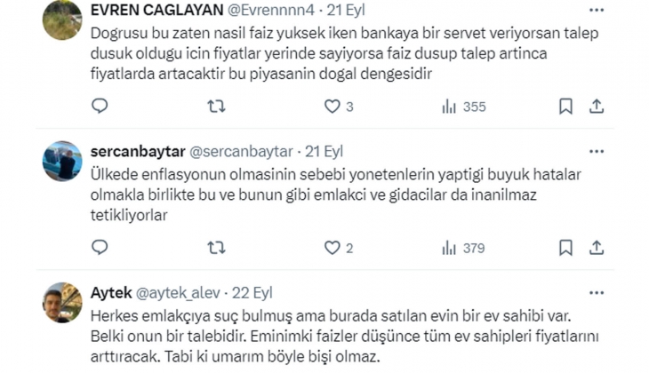 Satılık ev ilanında şaşırtan not: Fiyatımız 1 ay için geçerlidir. Faizler düşmeye başladığında fiyatımız artacaktır!