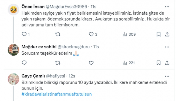 Mağdur ev sahibi: 1.5 sene önce dava açtım, 2 nci duruşma hala görülmedi! Dava ve istinaf sürelerine çözüm istiyoruz!