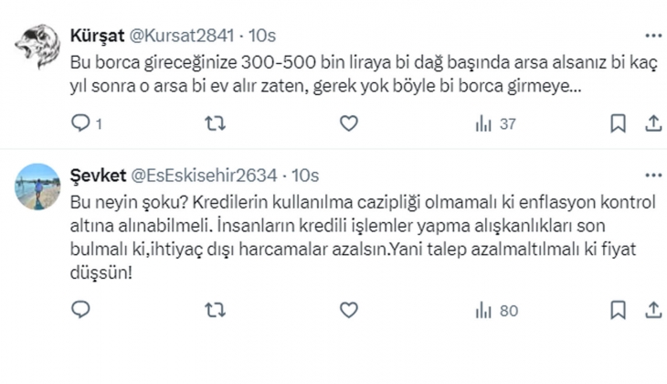 3 milyon TL lik konut kredisinin aylık taksiti 115 bin TL yi, geri ödemesi 13 milyon TL yi aştı!
