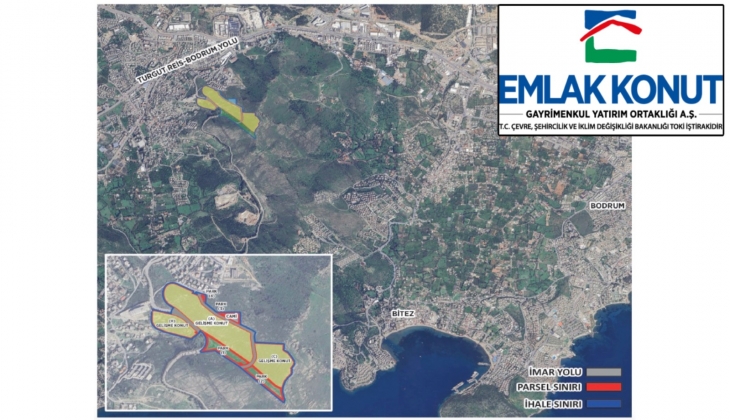 Emlak Konut GYO Muğla Bodrum Ortakent 1. Etap için imzalar atıldı!
