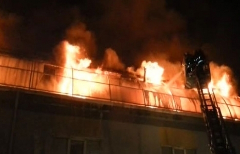 İkitelli OSB'de korkutan yangın!