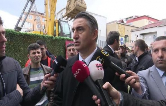 Ümraniye Kaymakamı'ndan göçük açıklaması!