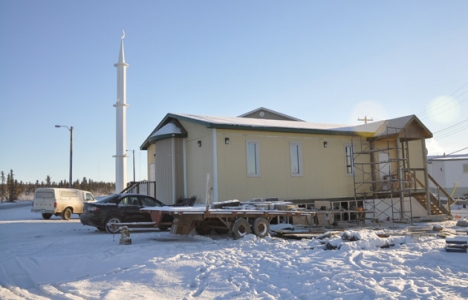 Kuzey Kutbu'nda 100 Müslüman birleşip cami inşa etti!