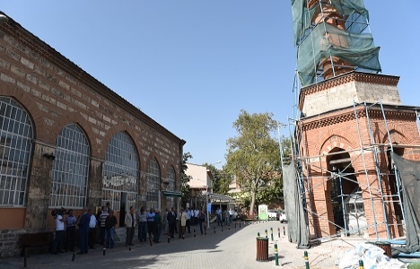 Bursa Şadırvanlı Minare restore ediliyor!