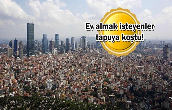 Tapu dairelerinin önlerinde uzun kuyruklar oluştu!