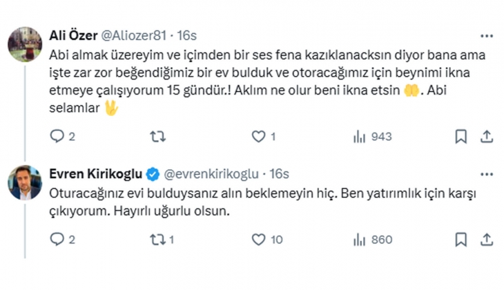 Türkiye de bu fiyatlardan yatırımlık konut almak mantıklı mı?