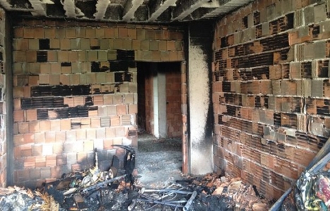 Nallıhan'da yurt binası yandı!