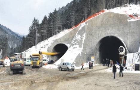 Çankırı Ilgaz Dağı Tüneli Nisan'da bitecek!