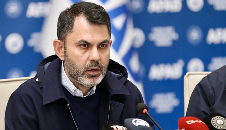 Bakan Kurum deprem bölgesinde duyurdu: 17 bin 902 konutun temeli atılacak!