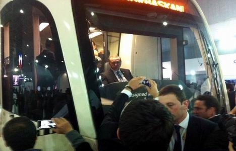 Cumhurbaşkanı Erdoğan, İstanbul Tramvayı nda!