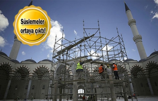 Çamlıca Camii'nde sona yaklaşıldı!