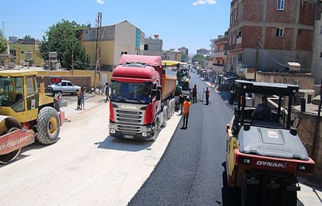 Şanlıurfa Büyükşehir'den 1 milyon metrekarelik asfalt!