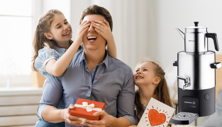 Korkmaz, Çayşef Semaver'e indirim yaptı! Babalar Günü'nde çay tutkunlarına özel hediye! 