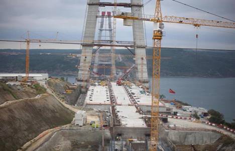 Yavuz Sultan Selim Köprüsü ne aşamada?