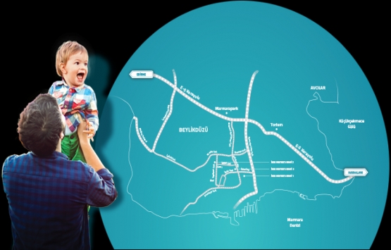 Huzurlu Marmara Beylikdüzü nerede?