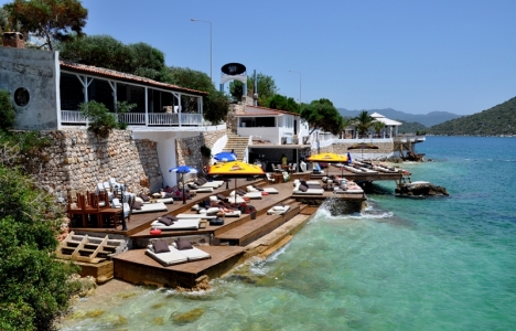 Kaş'ta otel doluluk oranları yüzde 100'e ulaştı!