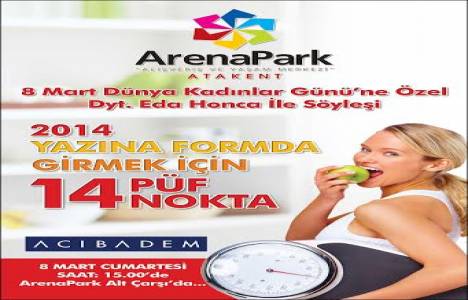 ArenaPark Kadınlar Günü’nü kutluyor!