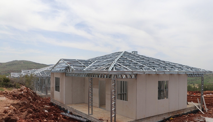 Deprem bölgesine 100 bin çelik köy evi için haftaya ihaleye çıkılacak!