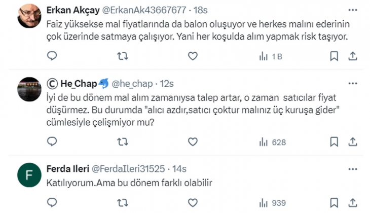 Faiz yüksekken ev, arsa, araba satılır mı? Ekonomist Mert Başaran, Malınız üç kuruşa gider dedi!