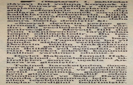 1973 yılında Okmeydanı gecekondularına tapu verilecekmiş!