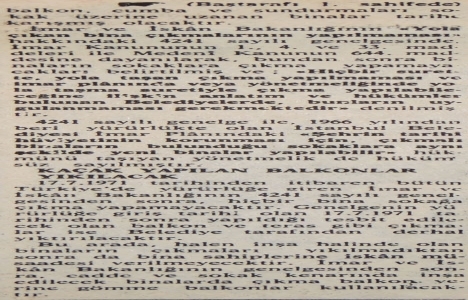 1971 yılında binalarda balkon safası tarihe karışmış!