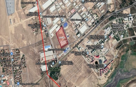 Niğde'de 18.2 milyon TL'ye icradan satılık fabrika!