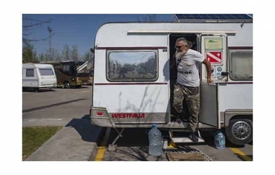 Koronavirüs sürecinde karavanlar ev oldu!