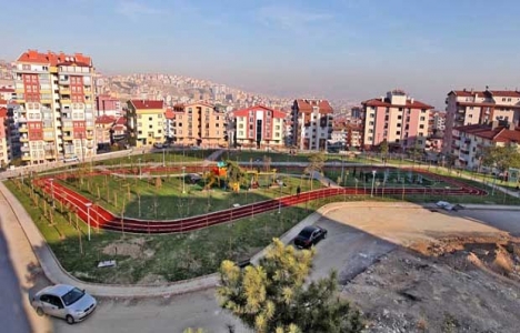 Ankara Yenimahalle'ye 7 yeni park!