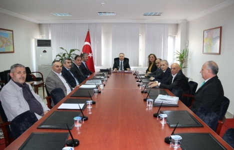 Düzce Üniversitesi'ne inşa edilecek cami için toplantı yapıldı!