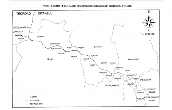 Halkalı Çerkezköy Demiryolu Hattı için kamulaştırma kararı!