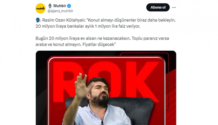 Toplu parası olan ev ve araba almasın! Fiyatlar düşecek!
