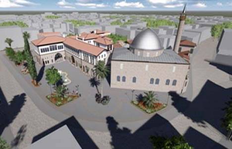 Anadolu'nun ilk camisinde çevre düzenlemesi yapılıyor!