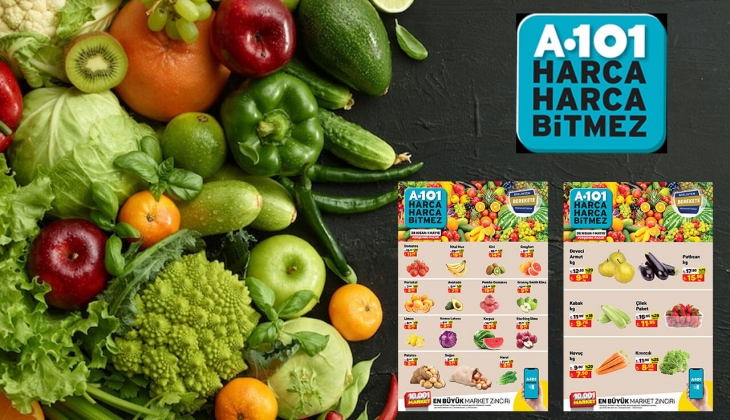 A101'de sebze meyve ürünlerinde hafta sonu kampanyası! Soğan, patates, kıvırcık! İşte 30 Nisan 2022 fiyat listesi