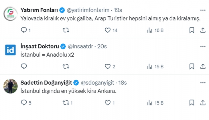 En düşük ve en yüksek ortanca kira değeri hangi illerde? Ev kiralayacaklar aman dikkat!