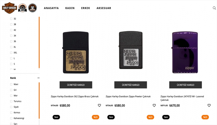 Tarzınızı yansıtın! Harley-Davidson lisanslı ürünler yüzde 30’a varan indirimlerle! İşte 18 Eylül 2022 fiyat listesi!