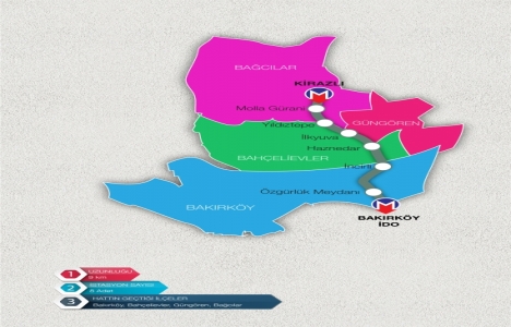 İstanbul da inşaatı devam eden 18 metro hattı haritası!