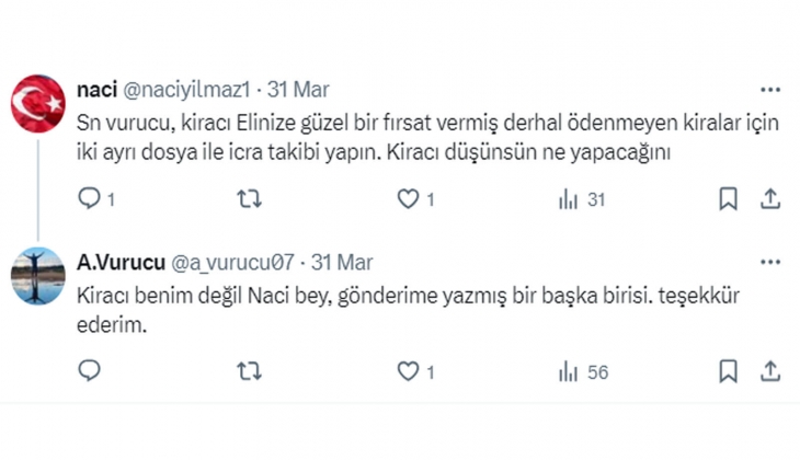 Mağdur ev sahibinden kiracı tepkisi: Kiraların 20 bin TL olduğu yerde, 10 bin TL bile kira ödemiyorlar!