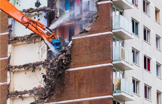 Mardin'de riskli yapılar ortadan kaldırılıyor!