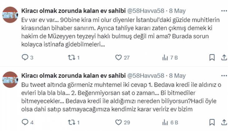 90 bin TL lik evi için 20 bin TL kira alabilen mağdur ev sahibi: Doktor paramı ödeyemeyecek haldeyim!