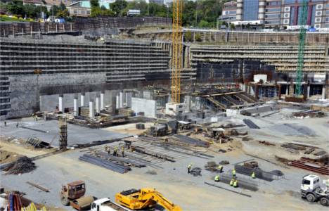 Vodafone Arena nın inşaat çalışmaları tüm hızıyla sürüyor!