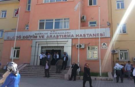 Elazığ Eğitim ve Araştırma Hastanesi'nde yangın çıktı!