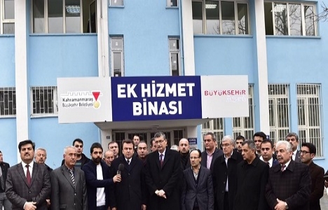 Kahramanmaraş Büyükşehir'in ek hizmet binası açıldı!